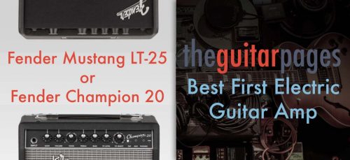The Best Beginner Fender Electric Guitar Amp