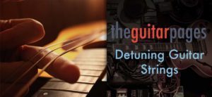 detune acoustic guitar